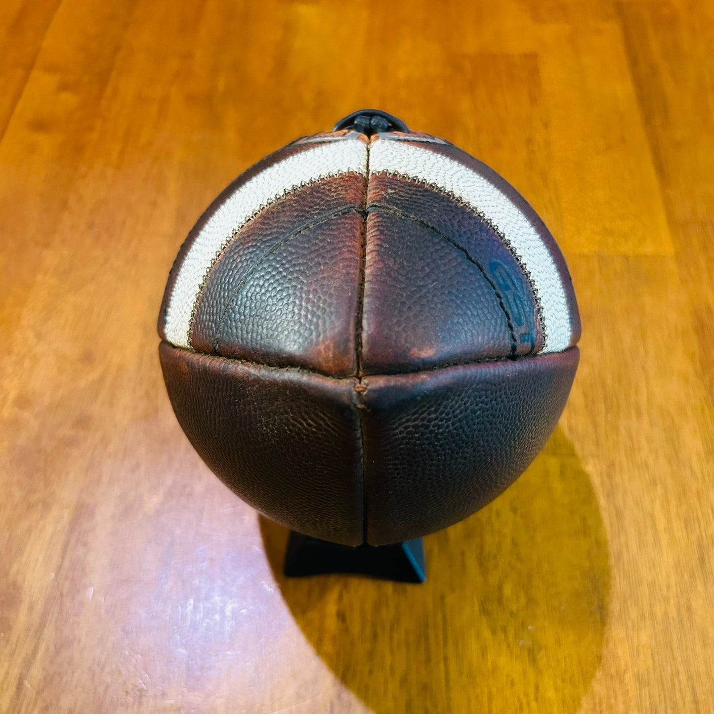 NCAA Wilson GST Prime Leather Game Football - Fully Game Prepped NEW