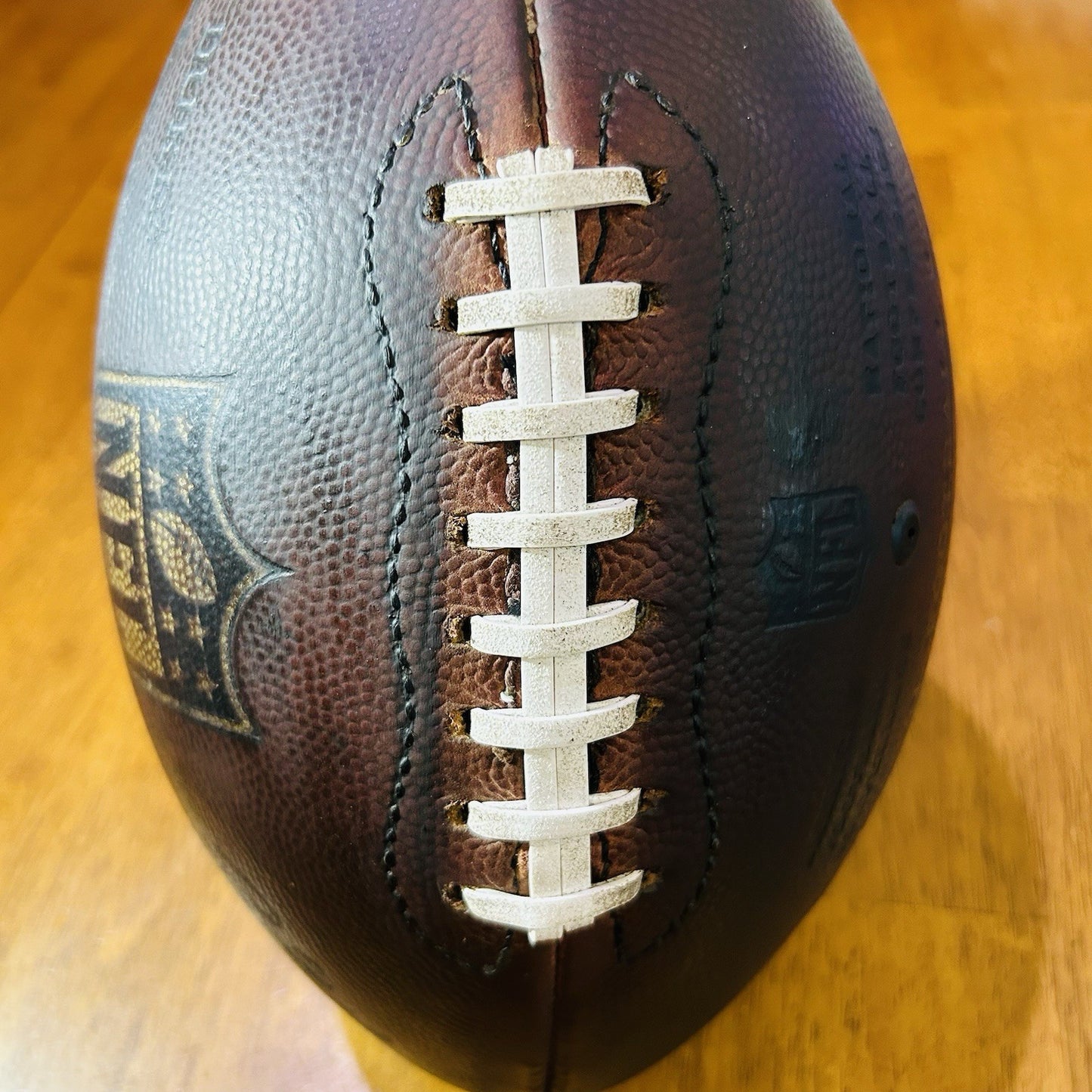 CHIEFS Team Issued - NFL Fully Game Prepped Wilson The Duke Leather Football