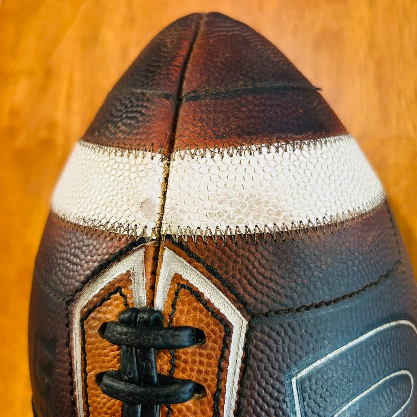 NCAA Wilson GST Prime Leather Game Football - Fully Game Prepped NEW