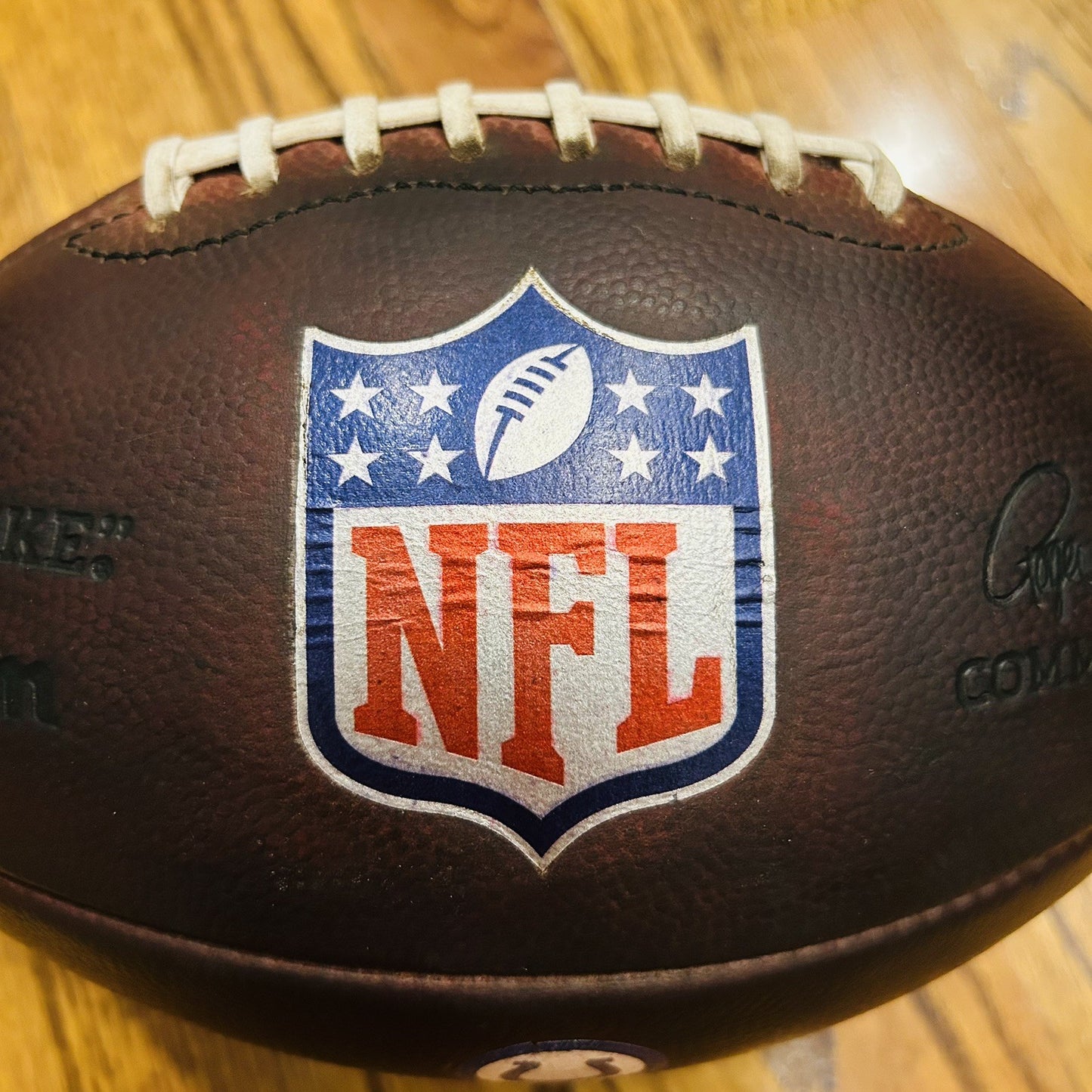 Colts Game Used Ball - Authentic NFL "The Duke" Wilson Football - Prepped