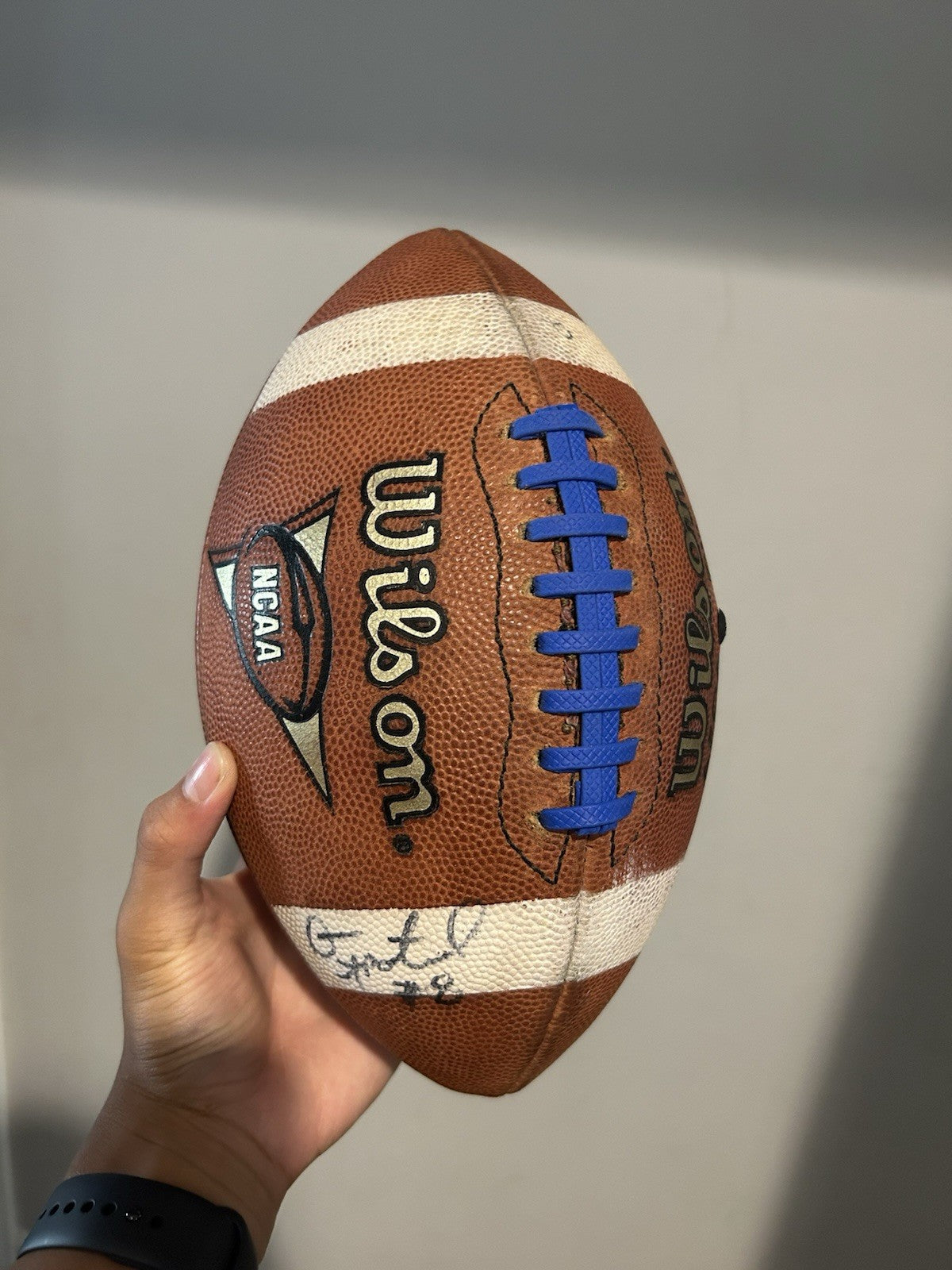 Wilson 1005 University of Kentucky Wildcats Game Used Football Ball UK