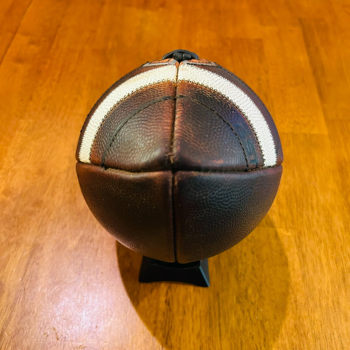 NCAA Wilson GST Prime Leather Game Football - Fully Game Prepped NEW