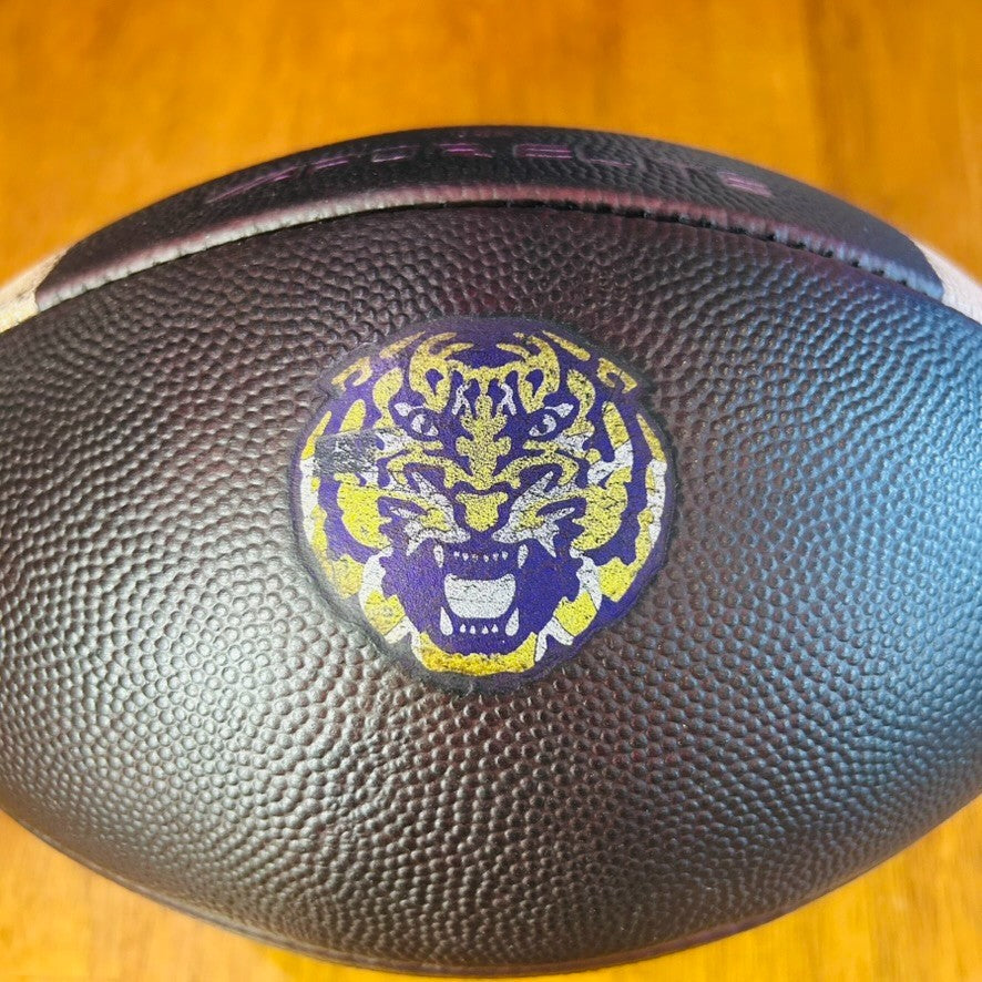 NIKE Official LSU Tigers Game Leather Football-Fully Game Prepped