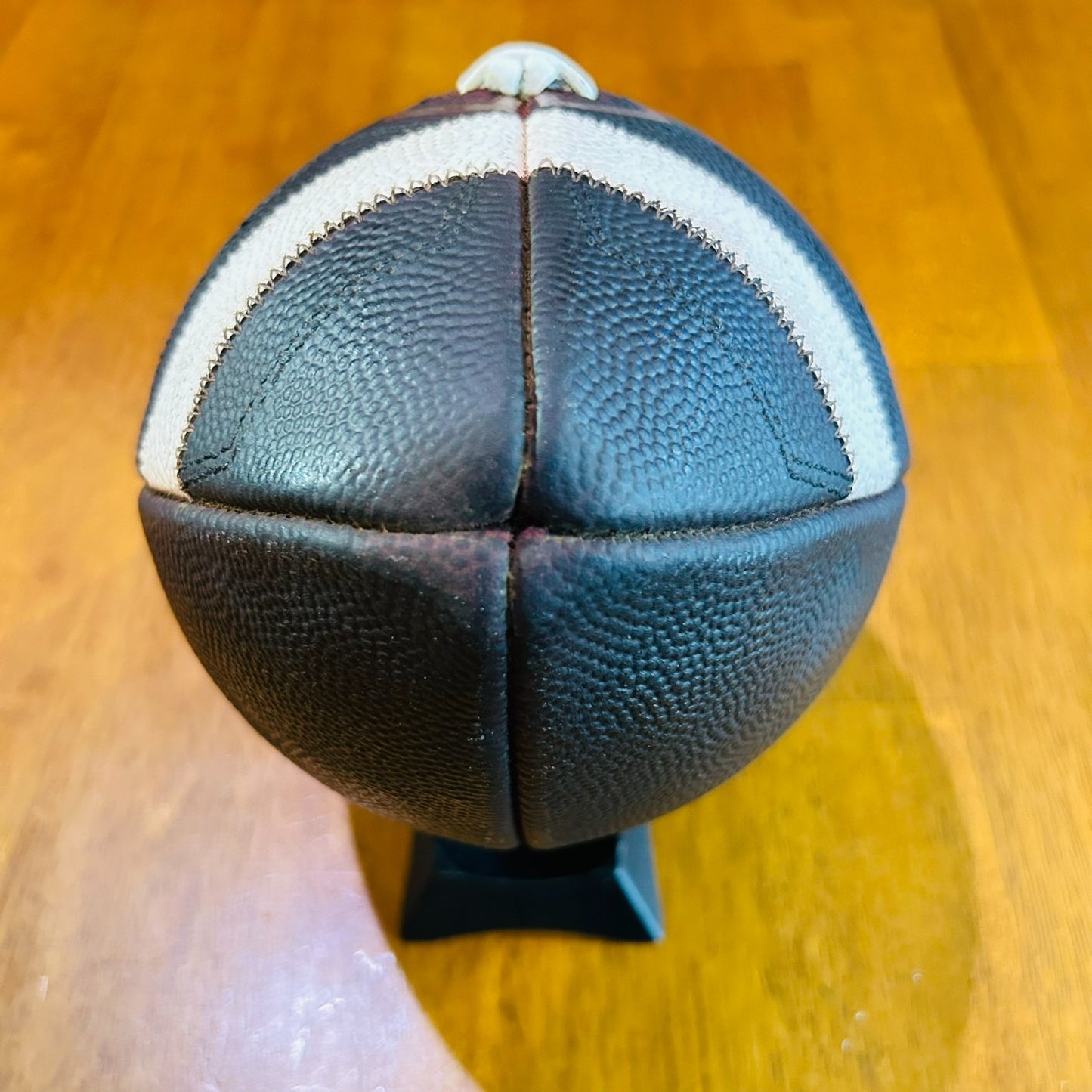 Wilson Omega New and Fully Game Prepped Leather Football NFHS / NCAA Size - NEW