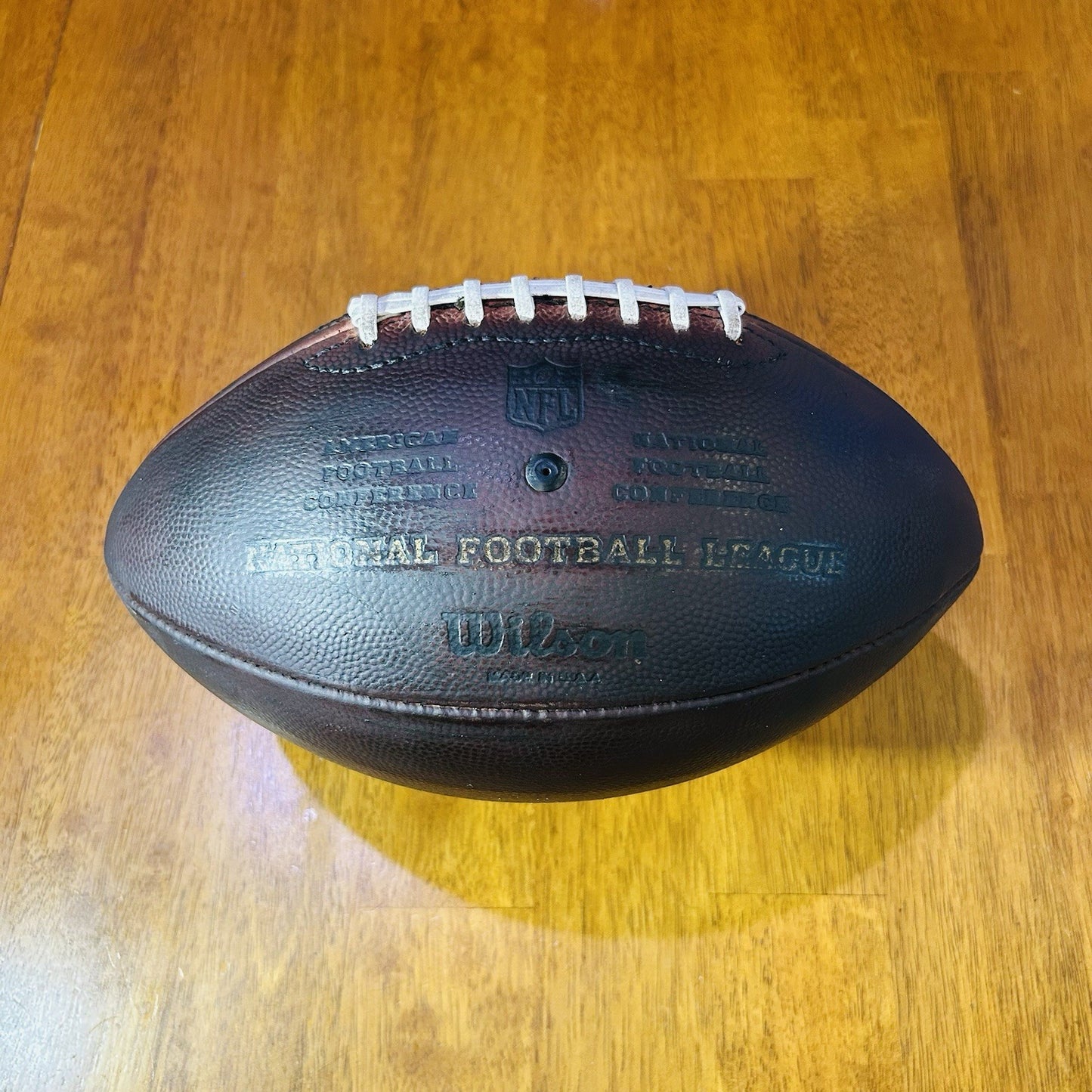 CHIEFS Team Issued - NFL Fully Game Prepped Wilson The Duke Leather Football