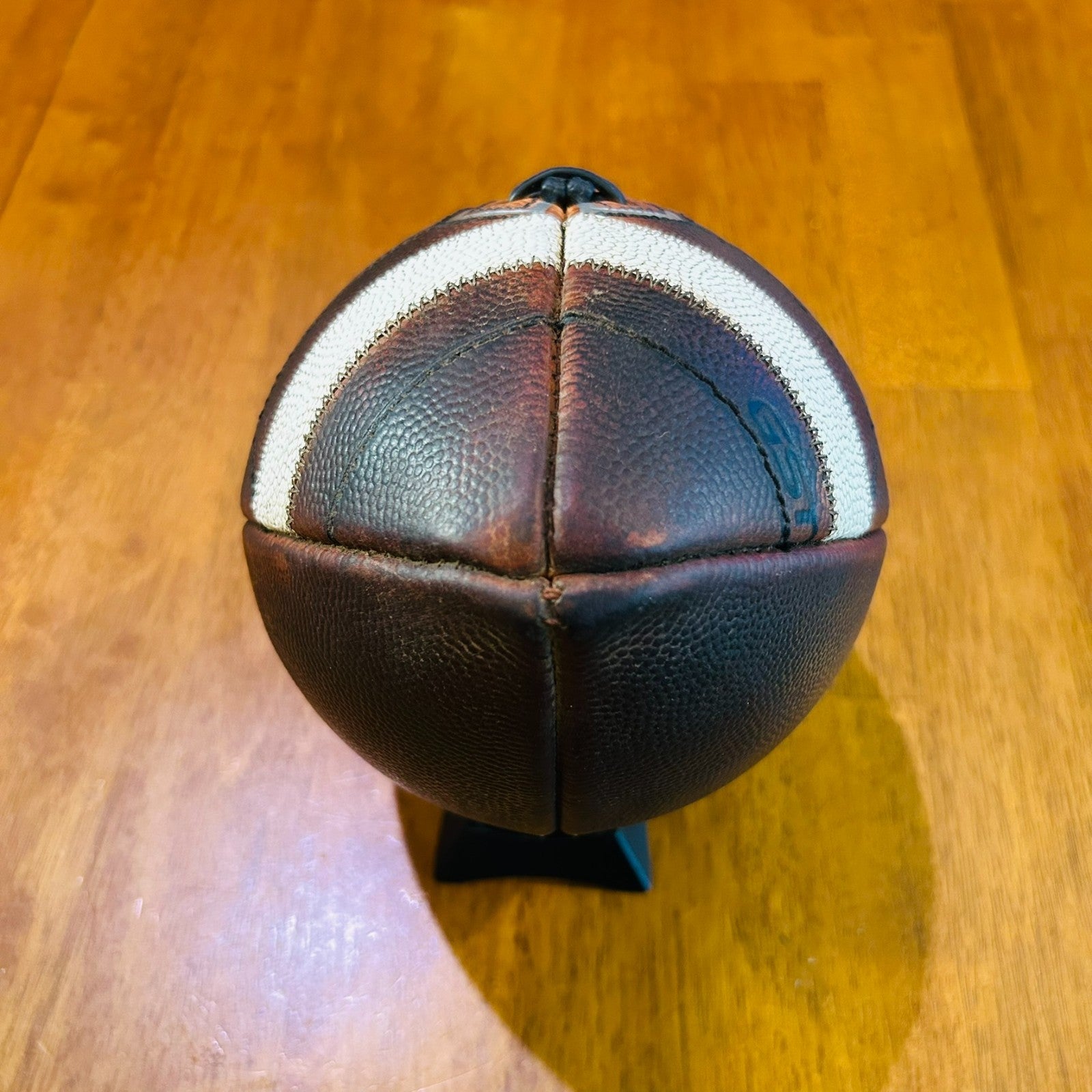 NCAA Wilson GST Prime Leather Game Football - Fully Game Prepped NEW