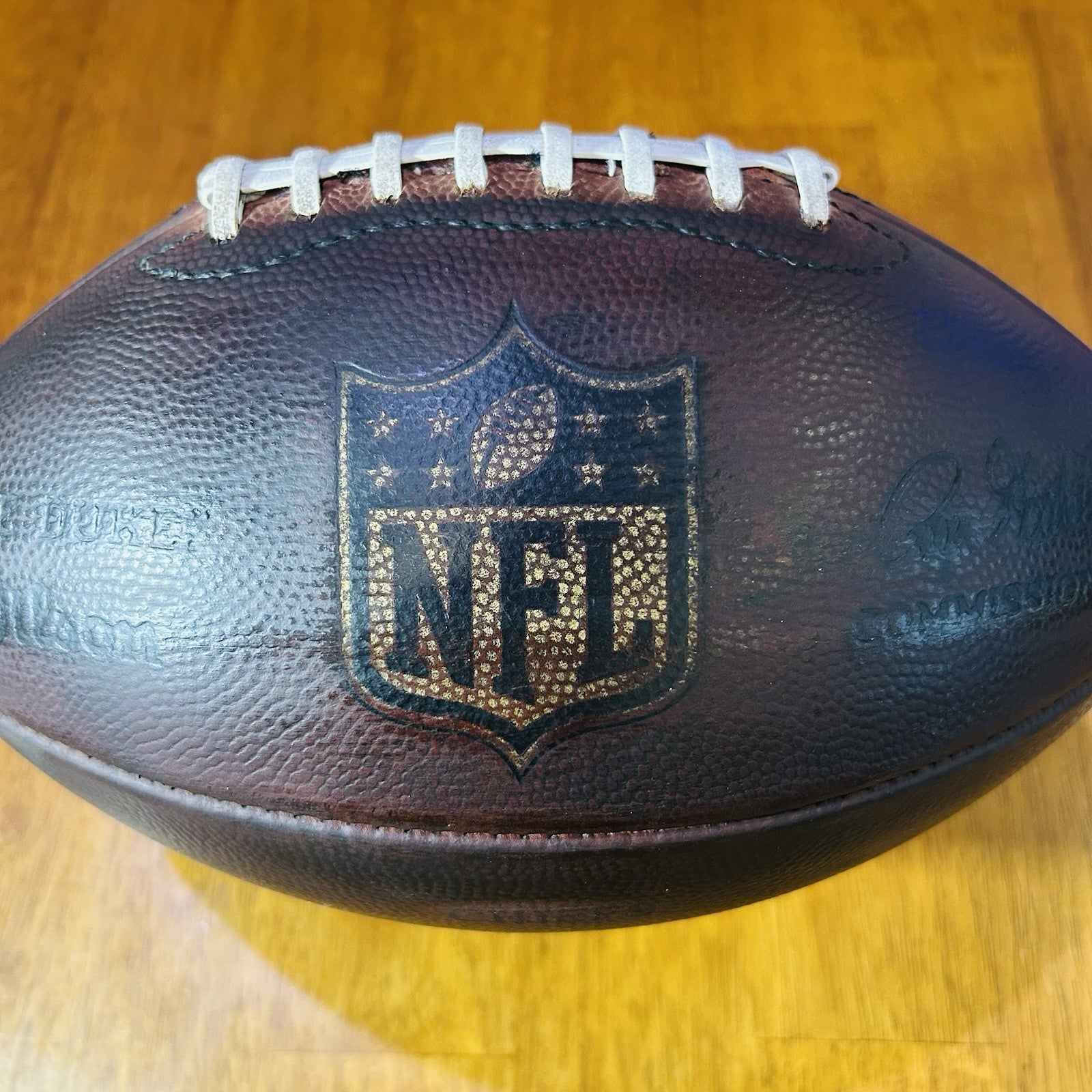CHIEFS Team Issued - NFL Fully Game Prepped Wilson The Duke Leather Football