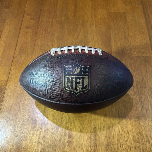 2014 Oakland Raiders Team-Signed Wilson "The Duke" NFL Football – Fully Restored