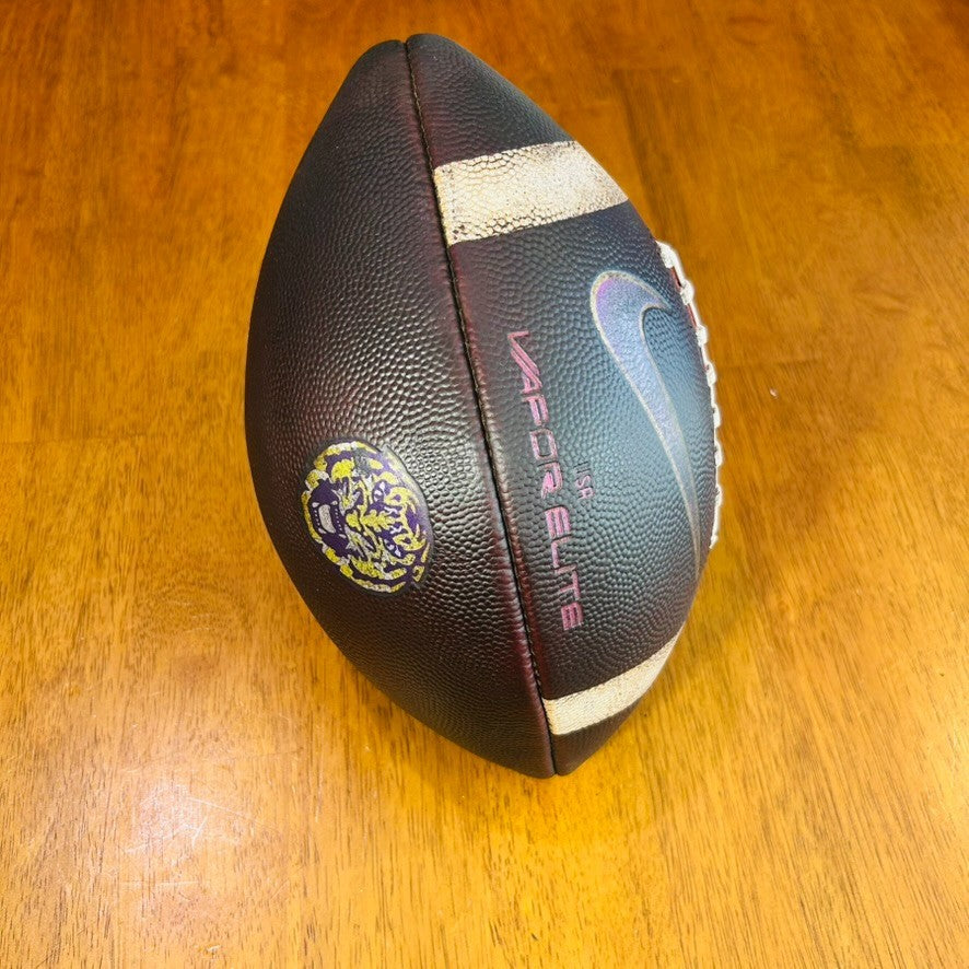 NIKE Official LSU Tigers Game Leather Football-Fully Game Prepped