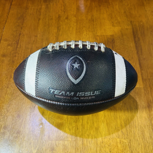 Official NFHS Team-Issued "Money Ball" Leather Football – Fully Game Prepped