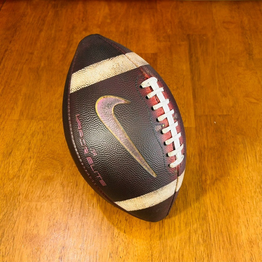 NIKE Official LSU Tigers Game Leather Football-Fully Game Prepped