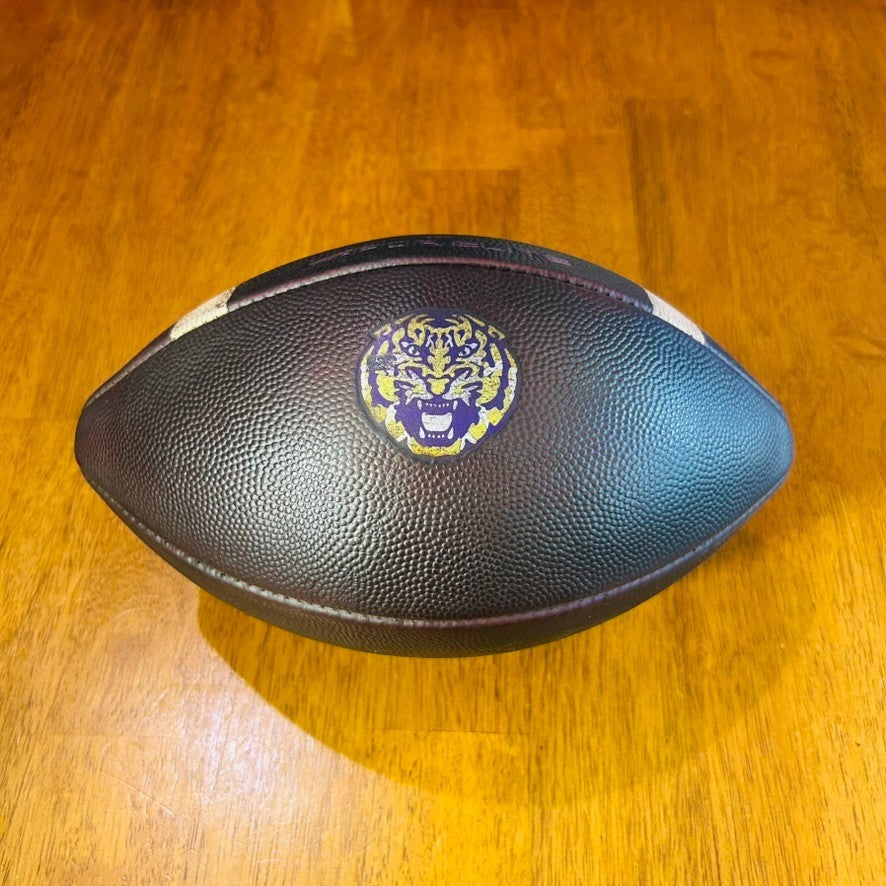 NIKE Official LSU Tigers Game Leather Football-Fully Game Prepped