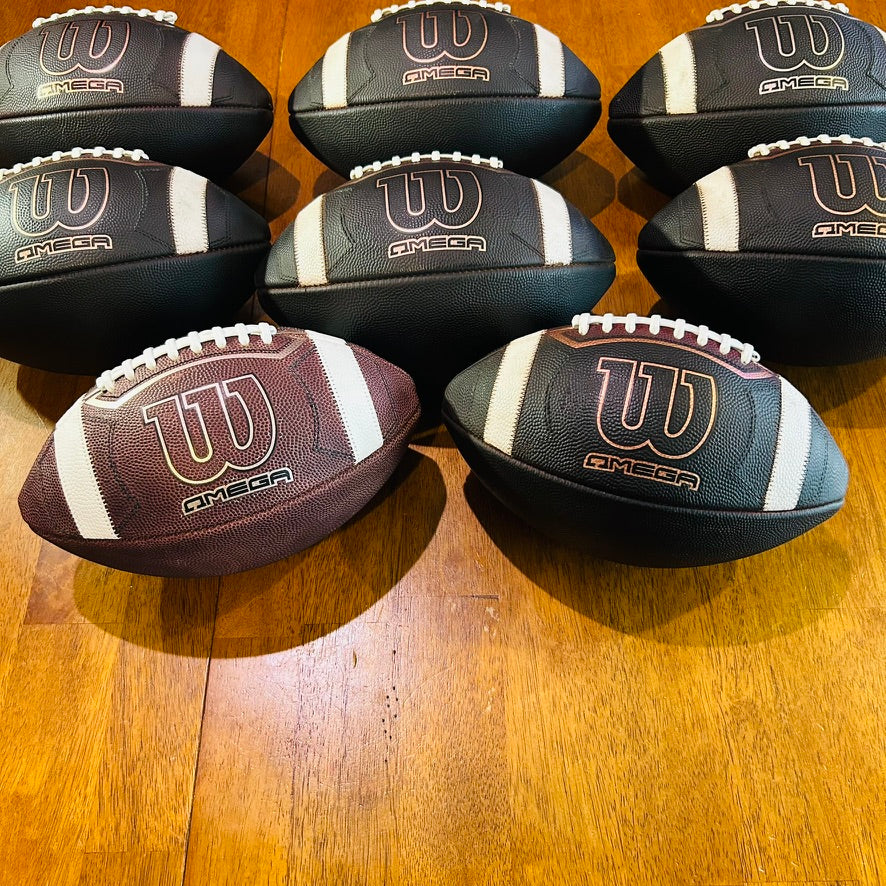 Professional Leather Football Prepping Service