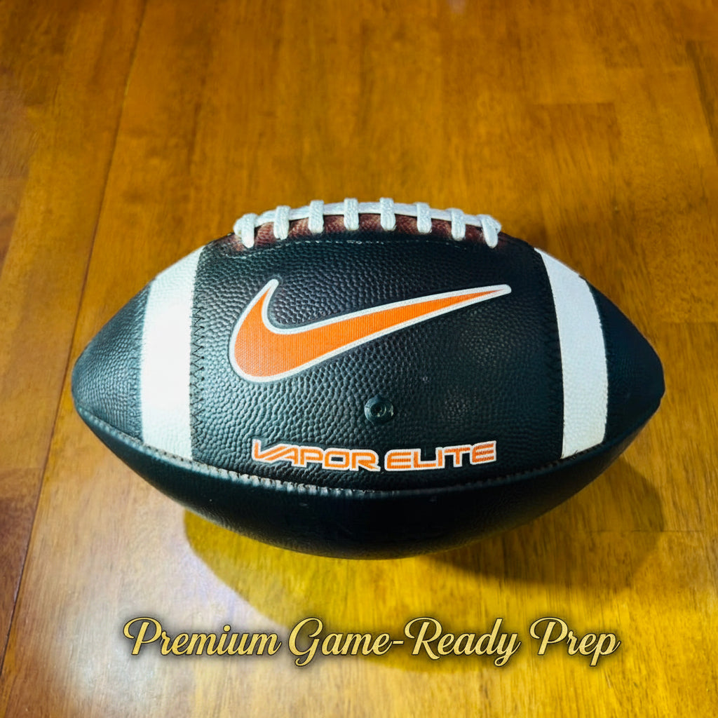 Professional Leather Football Prepping Service