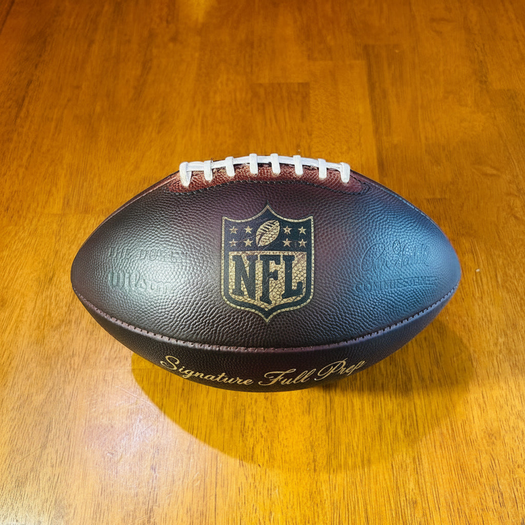 Professional Leather Football Prepping Service